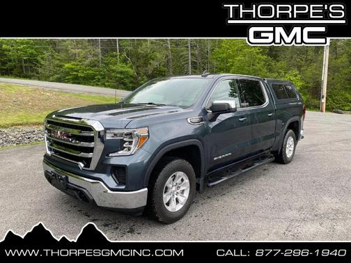 Dark Sky Metallic 2019 GMC Sierra 1500 SLE