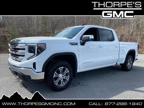 Summit White 2026 GMC Sierra 1500 SLE