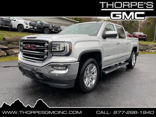 Quicksilver Metallic 2018 GMC Sierra 1500 SLT