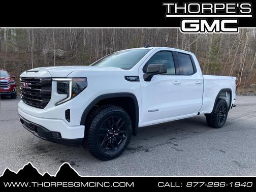 Summit White 2026 GMC Sierra 1500 Elevation