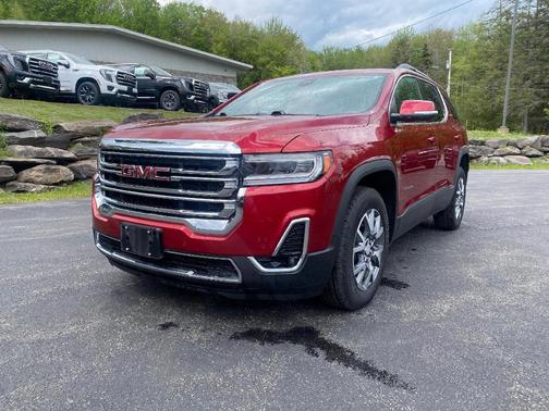 Volcanic Red 2023 GMC Acadia SLT