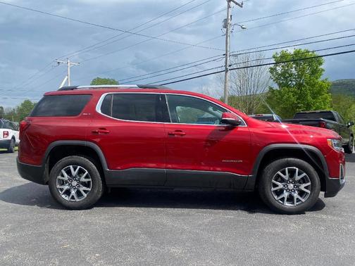 Volcanic Red 2023 GMC Acadia SLT