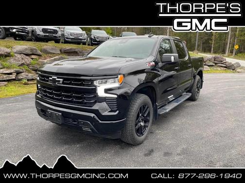 Black 2024 Chevrolet Silverado 1500 RST