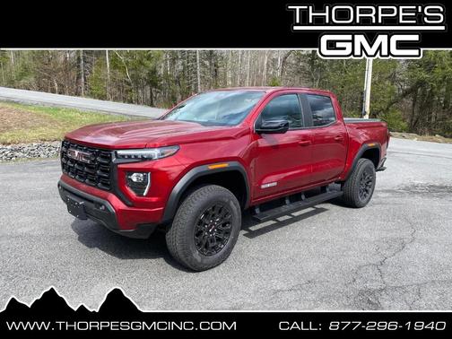 Volcanic Red 2026 GMC Canyon Elevation