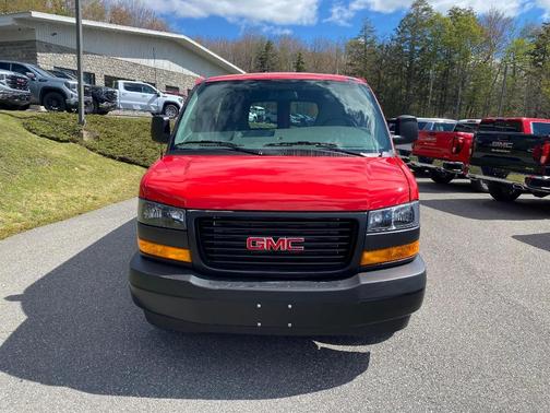 Cardinal Red 2026 GMC Savana 3500 Work Van