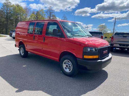 Cardinal Red 2026 GMC Savana 3500 Work Van