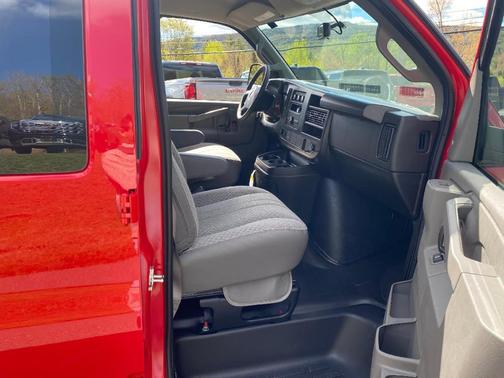 Cardinal Red 2026 GMC Savana 3500 Work Van
