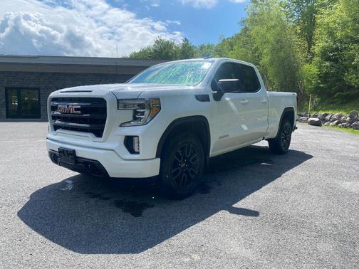 Summit White 2021 GMC Sierra 1500 Elevation