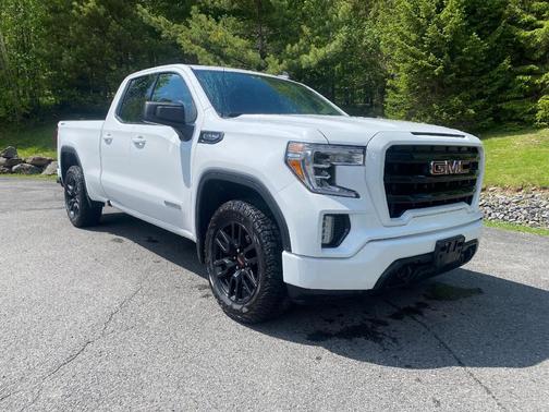 Summit White 2021 GMC Sierra 1500 Elevation