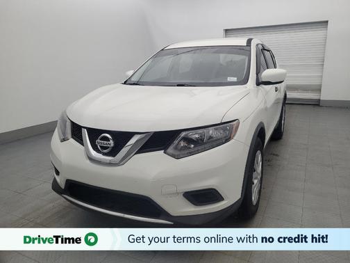 Glacier White 2016 Nissan Rogue S