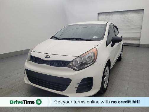 Clear White 2016 Kia Rio LX
