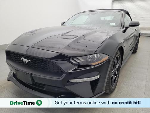 Shadow Black 2022 Ford Mustang EcoBoost Premium