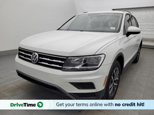 Pure White 2021 Volkswagen Tiguan 2.0T S