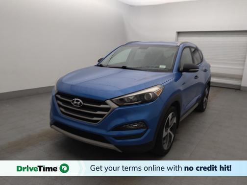 Caribbean Blue 2017 Hyundai TUCSON Sport