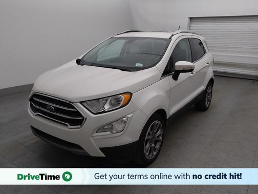 White 2018 Ford EcoSport Titanium