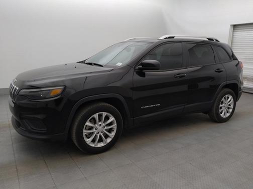 Diamond Black Crystal Pearlcoat 2021 Jeep Cherokee Latitude