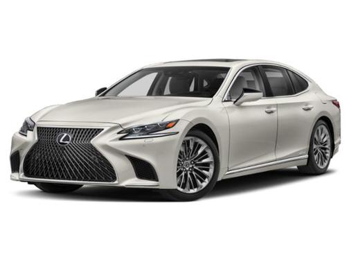 White Pearl 2019 Lexus LS 500h Base
