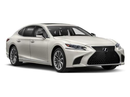 White Pearl 2019 Lexus LS 500h Base