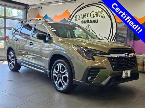 Green Metallic 2025 Subaru Ascent Limited 7-Passenger