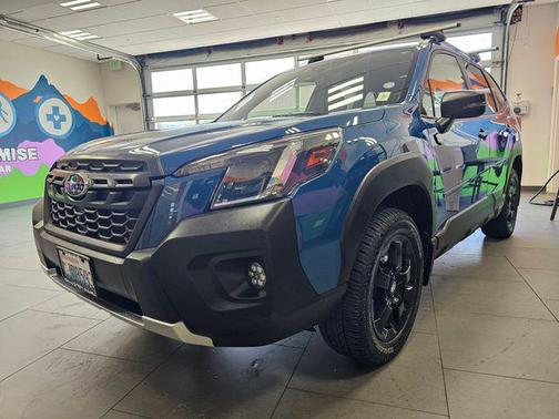 Geyser Blue 2023 Subaru Forester Wilderness