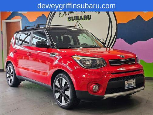 Inferno Red w/Black Roof 2019 Kia Soul +