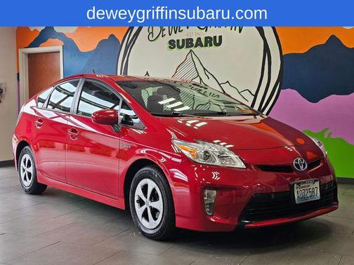 Barcelona Red Metallic 2014 Toyota Prius Four
