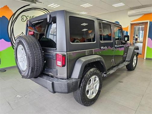 Granite Crystal Metallic Clearcoat 2018 Jeep Wrangler JK Unlimited Sport