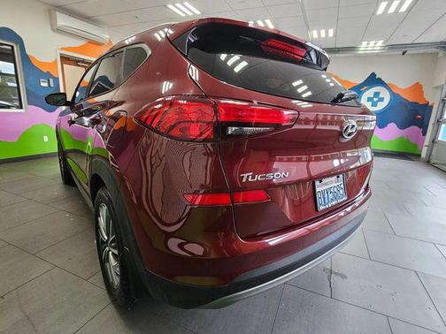 Gemstone Red 2020 Hyundai TUCSON SEL