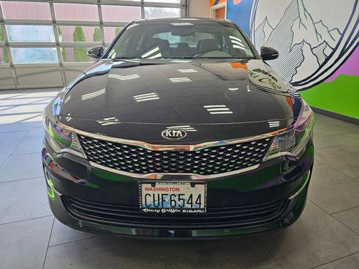 Ebony Black 2018 Kia Optima EX
