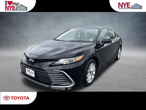 Midnight Black Metallic 2023 Toyota Camry LE