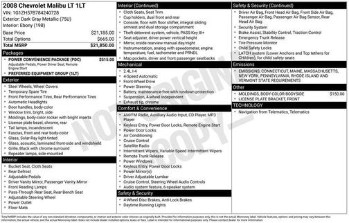 2008 Chevrolet Malibu LT
