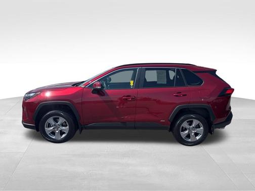 Ruby Flare Pearl 2023 Toyota RAV4 Hybrid LE
