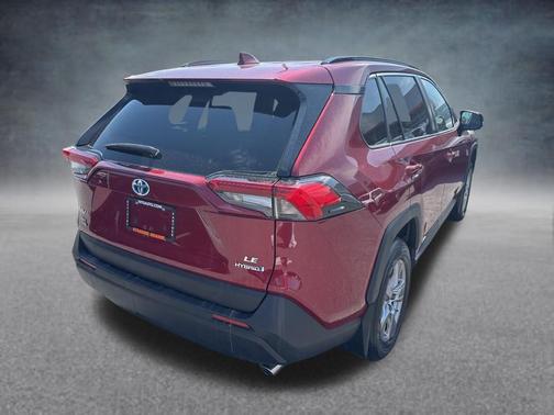 Ruby Flare Pearl 2023 Toyota RAV4 Hybrid LE