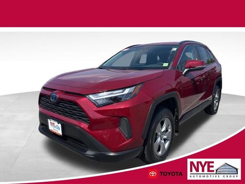 Ruby Flare Pearl 2023 Toyota RAV4 Hybrid LE