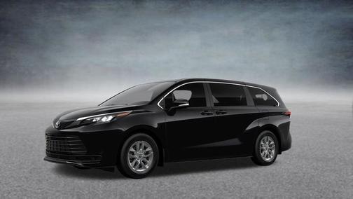 Midnight Black 2026 Toyota Sienna LE
