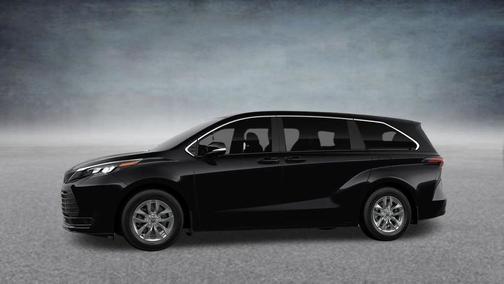Midnight Black 2026 Toyota Sienna LE