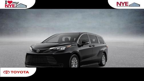 Midnight Black 2026 Toyota Sienna LE