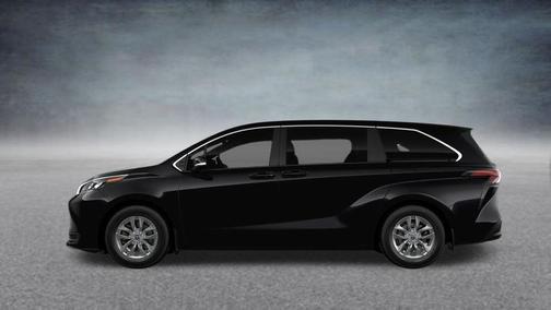 Midnight Black 2026 Toyota Sienna LE
