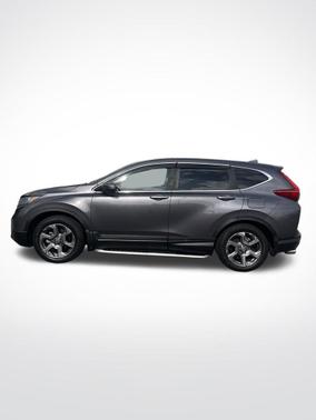 Gray 2017 Honda CR-V EX-L