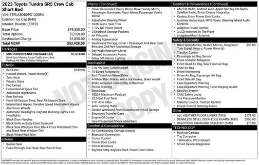 2023 Toyota Tundra SR5