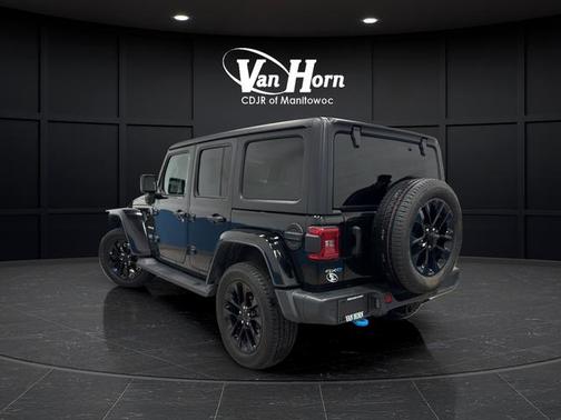 Black Clearcoat 2022 Jeep Wrangler Unlimited 4xe Sahara