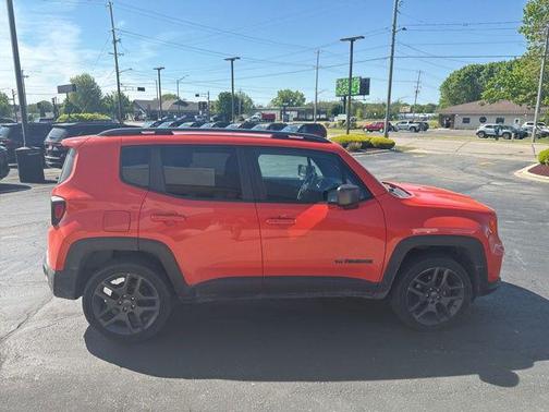 Omaha Orange Clearcoat 2021 Jeep Renegade 80th Anniversary 4x4
