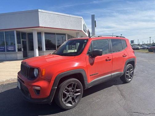 Omaha Orange Clearcoat 2021 Jeep Renegade 80th Anniversary 4x4