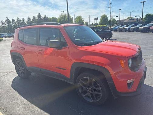 Omaha Orange Clearcoat 2021 Jeep Renegade 80th Anniversary 4x4