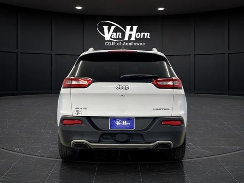 Bright White Clearcoat 2017 Jeep Cherokee Limited