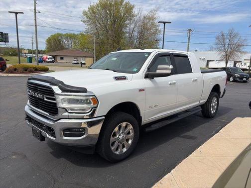 Bright White Clearcoat 2019 RAM 2500 Big Horn Mega Cab 4x4 6'4' Box