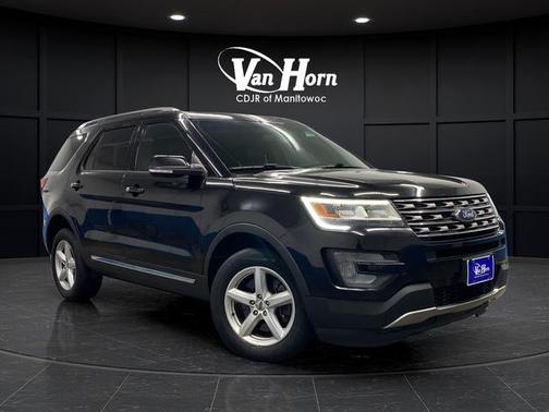 Shadow Black 2017 Ford Explorer XLT