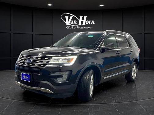 Shadow Black 2017 Ford Explorer XLT