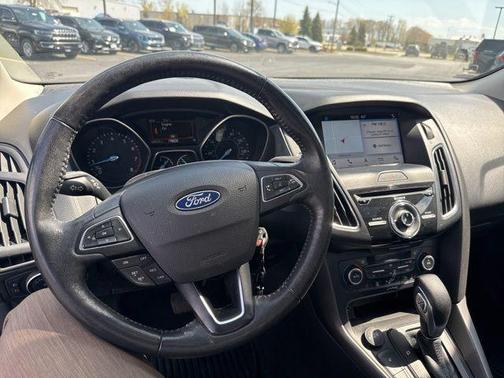 Blue Metallic 2018 Ford Focus SEL