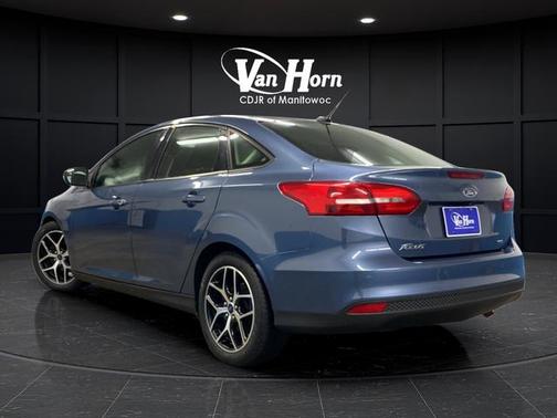 Blue Metallic 2018 Ford Focus SEL